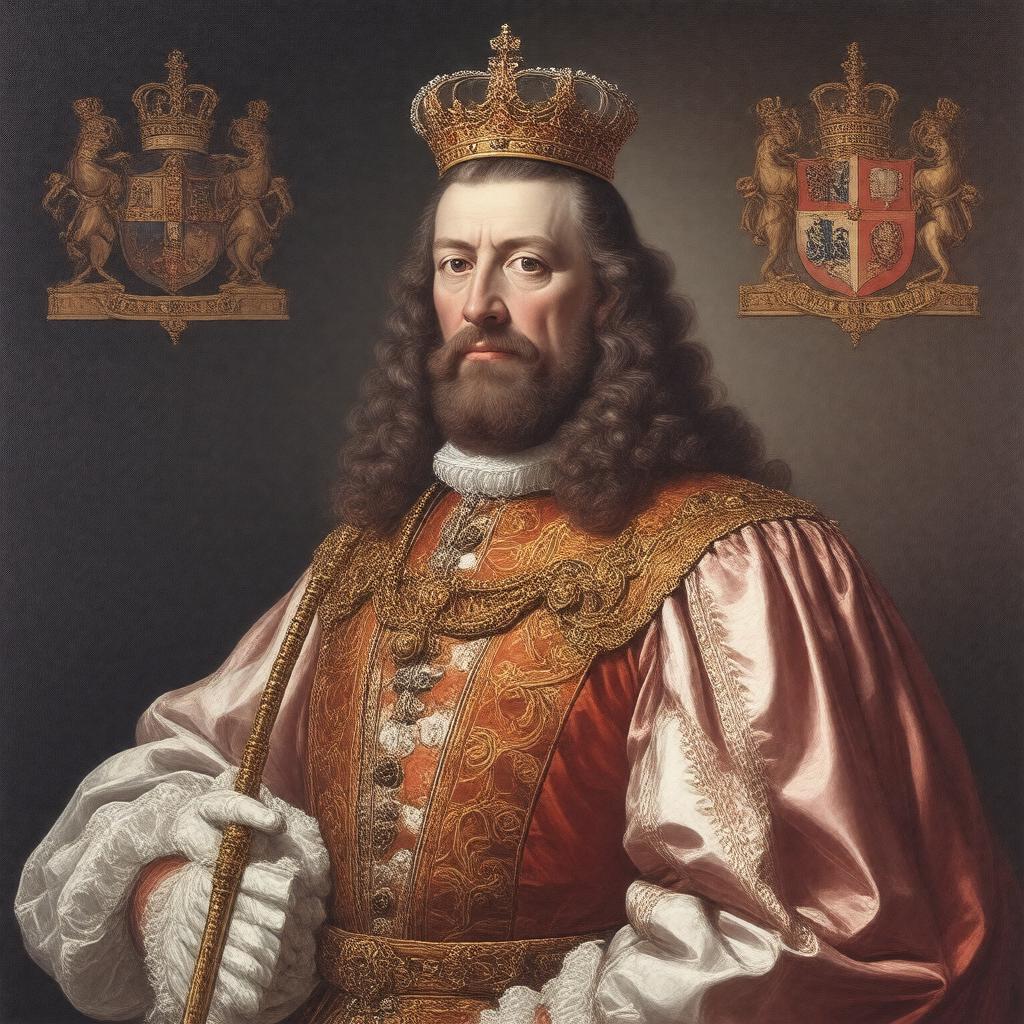 AI-created image of King William III