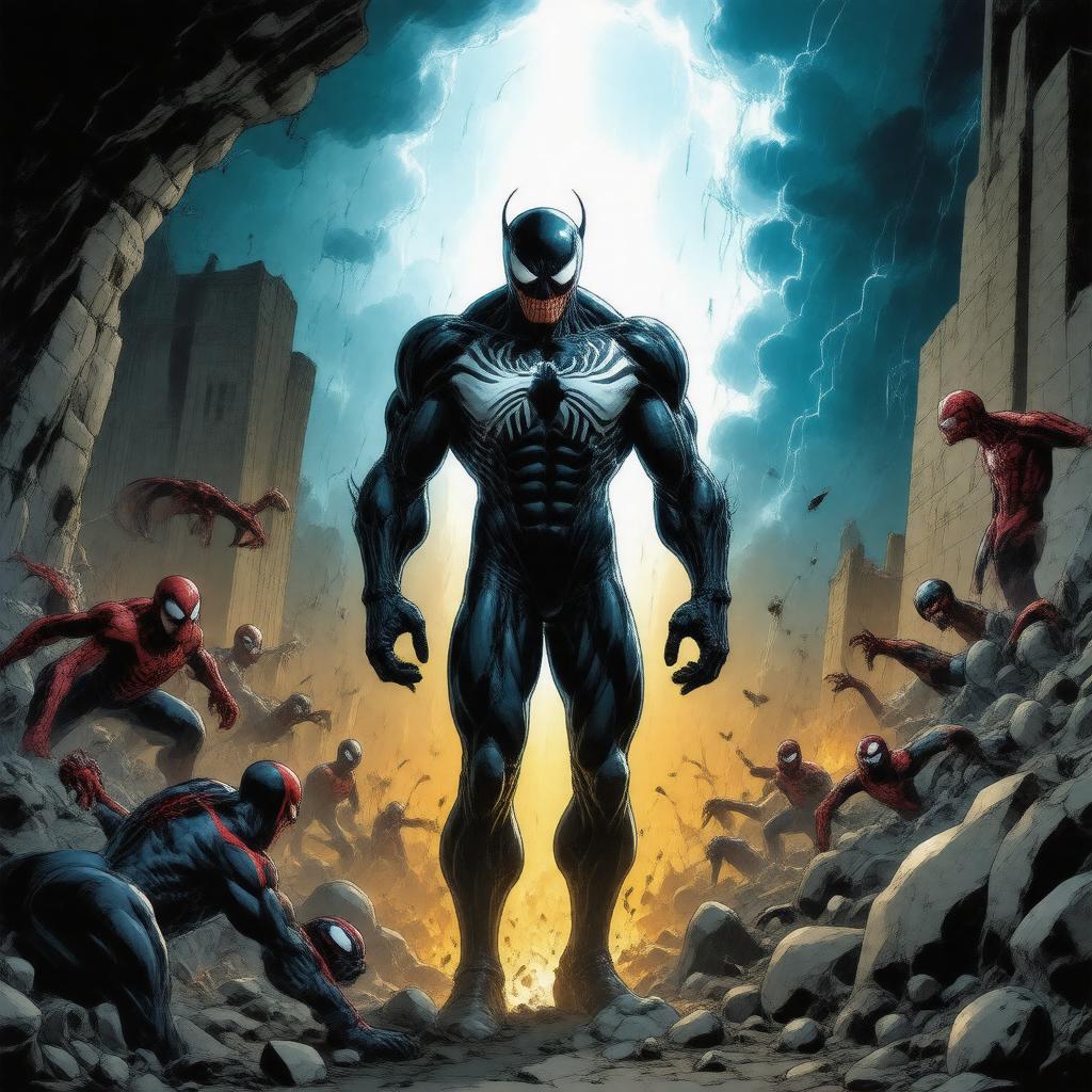 AI-created image of King in Black