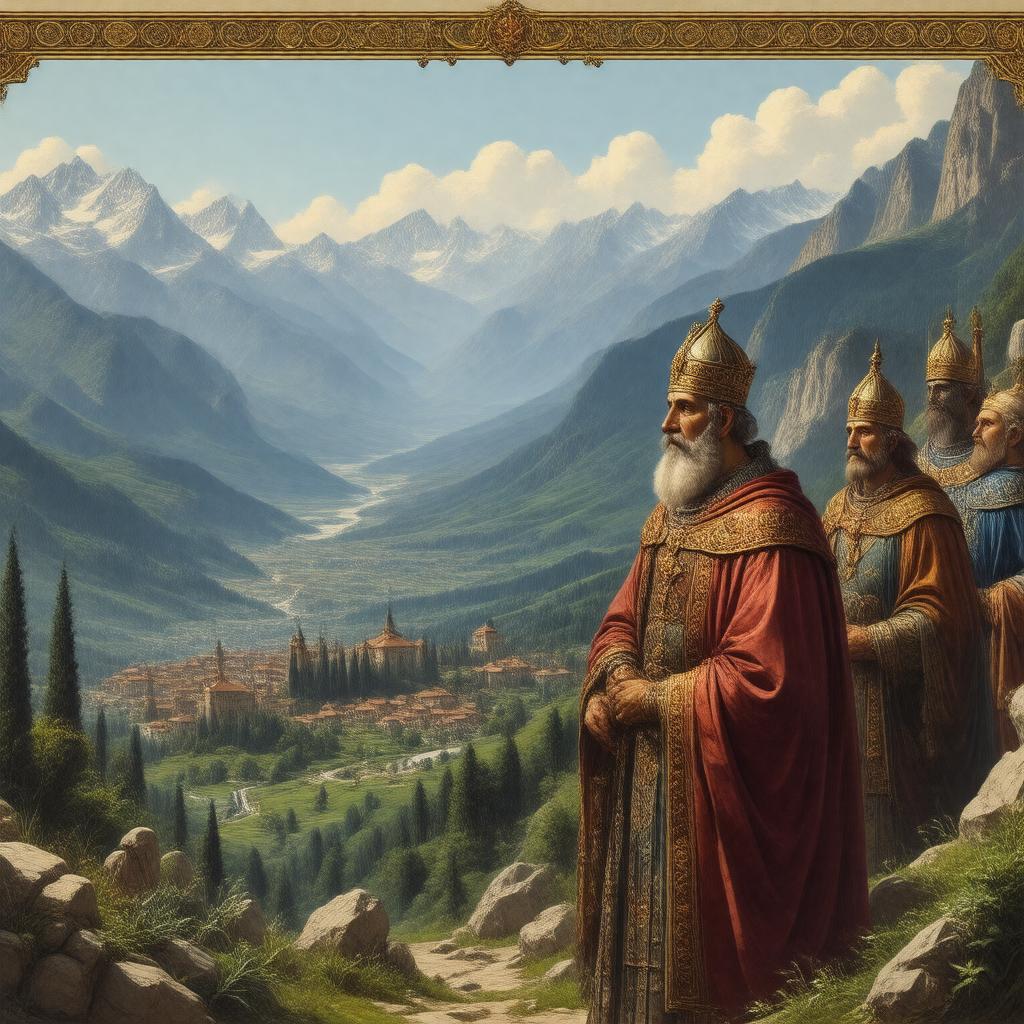 AI-created image of Kingdom of Abkhazia