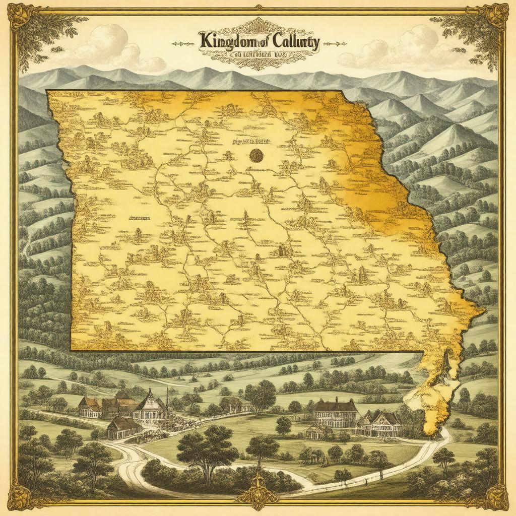 AI-created image of Kingdom of Callaway (Civil War nickname)