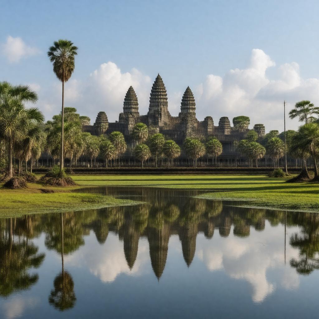AI-created image of Kingdom of Cambodia