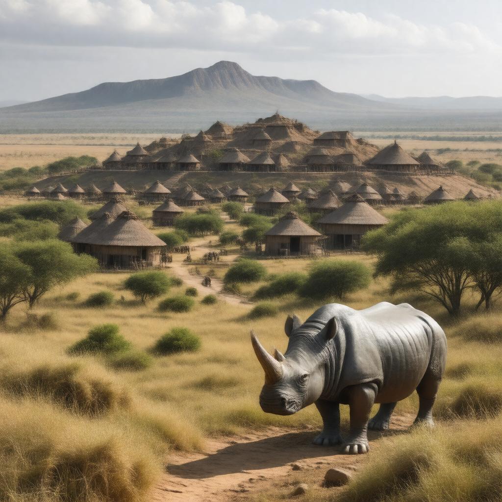 AI-created image of Kingdom of Mapungubwe