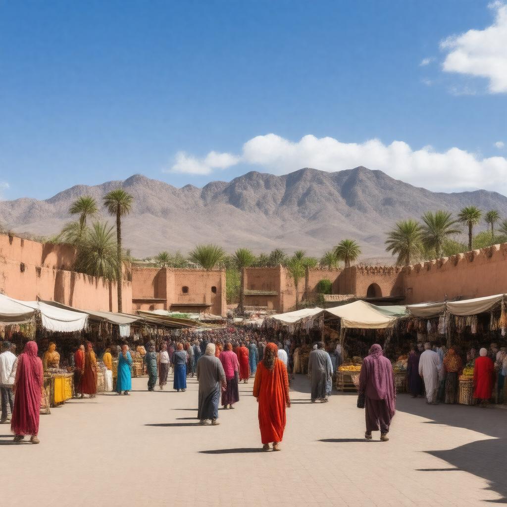 AI-created image of Kingdom of Morocco