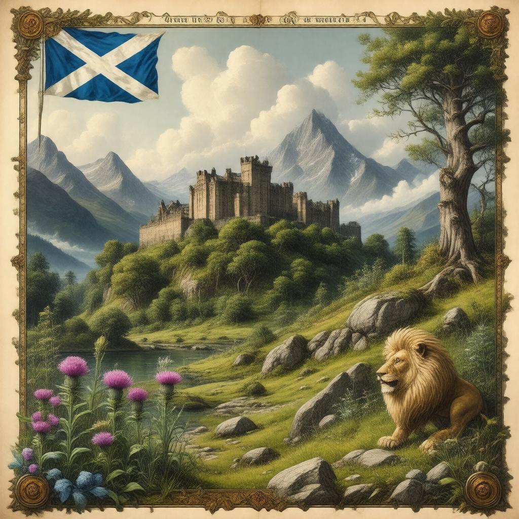 AI-created image of Kingdom of Scotland