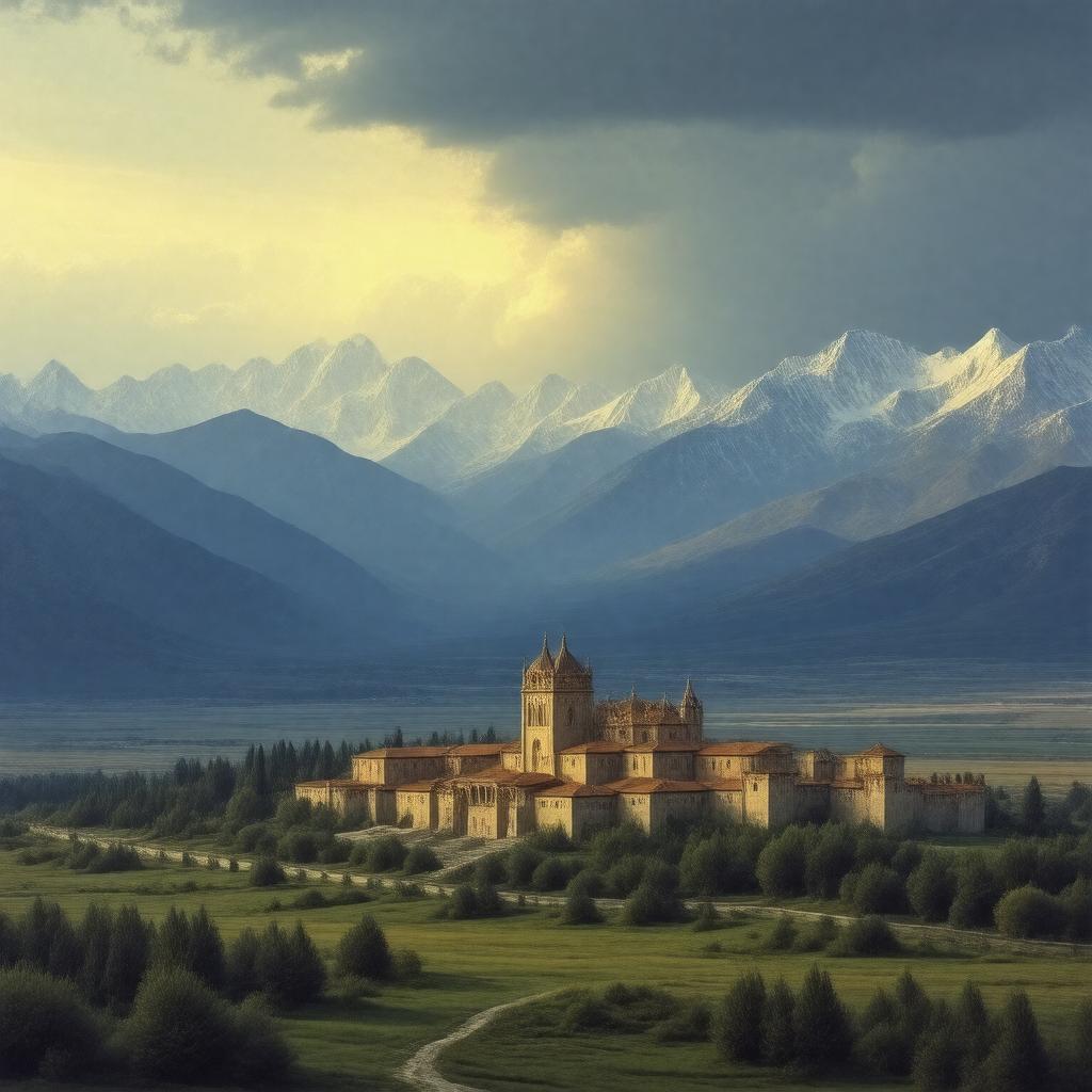 AI-created image of Kingdom of Tao-Klarjeti