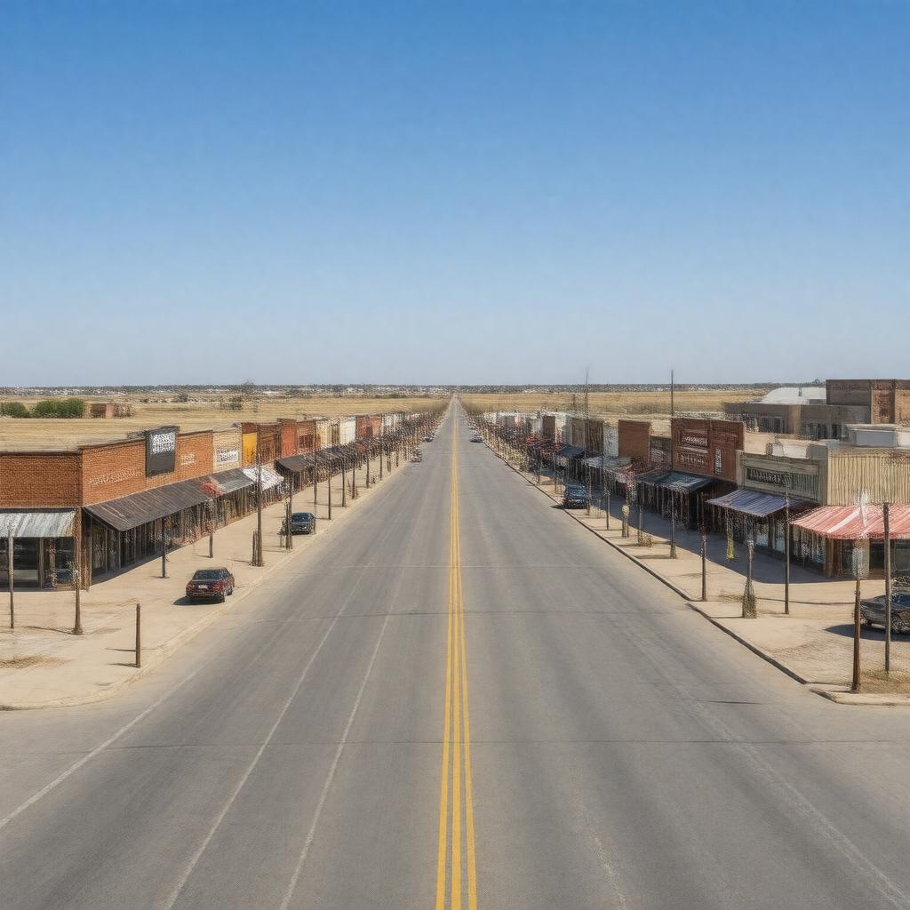 AI-created image of Kingfisher, Oklahoma, United States