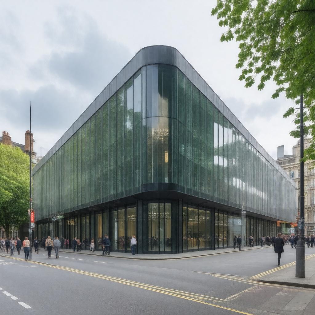 Click to view larger image AI-created image of King's Business School