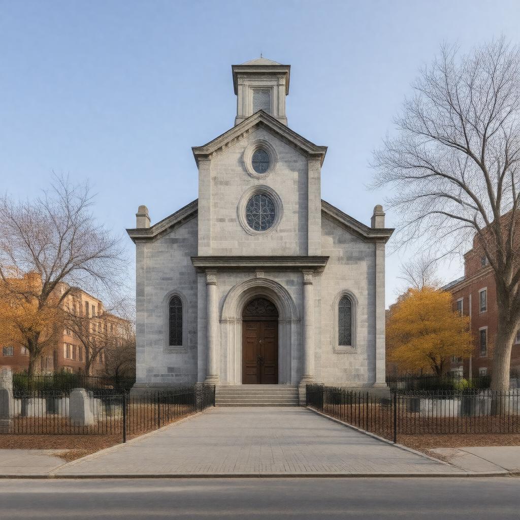 AI-created image of King's Chapel