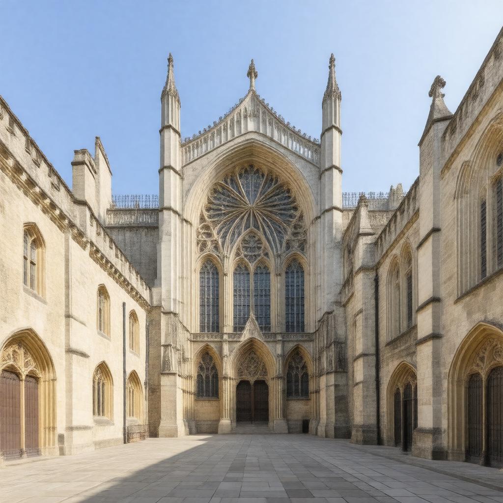 AI-created image of King's College Chapel