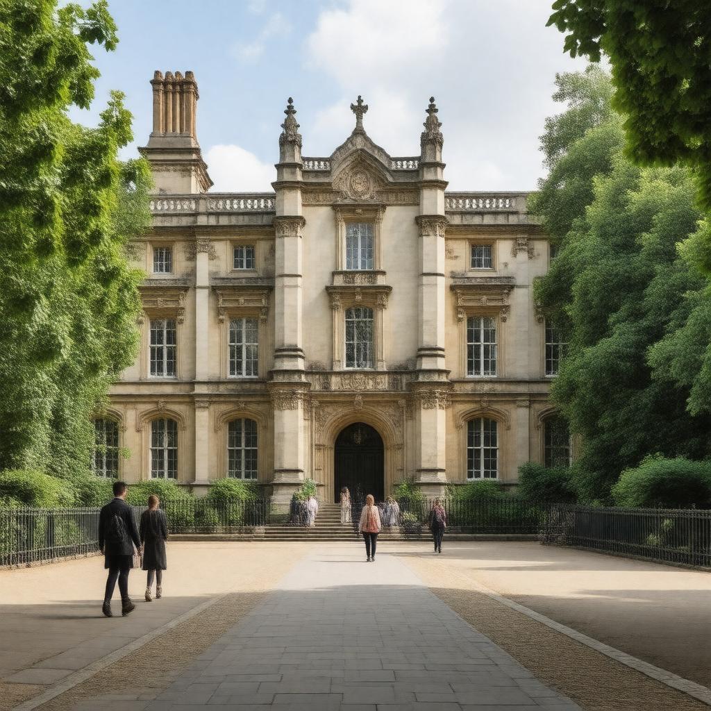 AI-created image of King's College Hospital Medical School