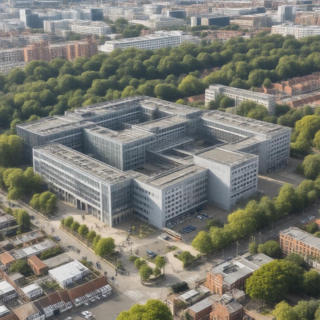 AI-created image of Kings College Hospital (satellite site)