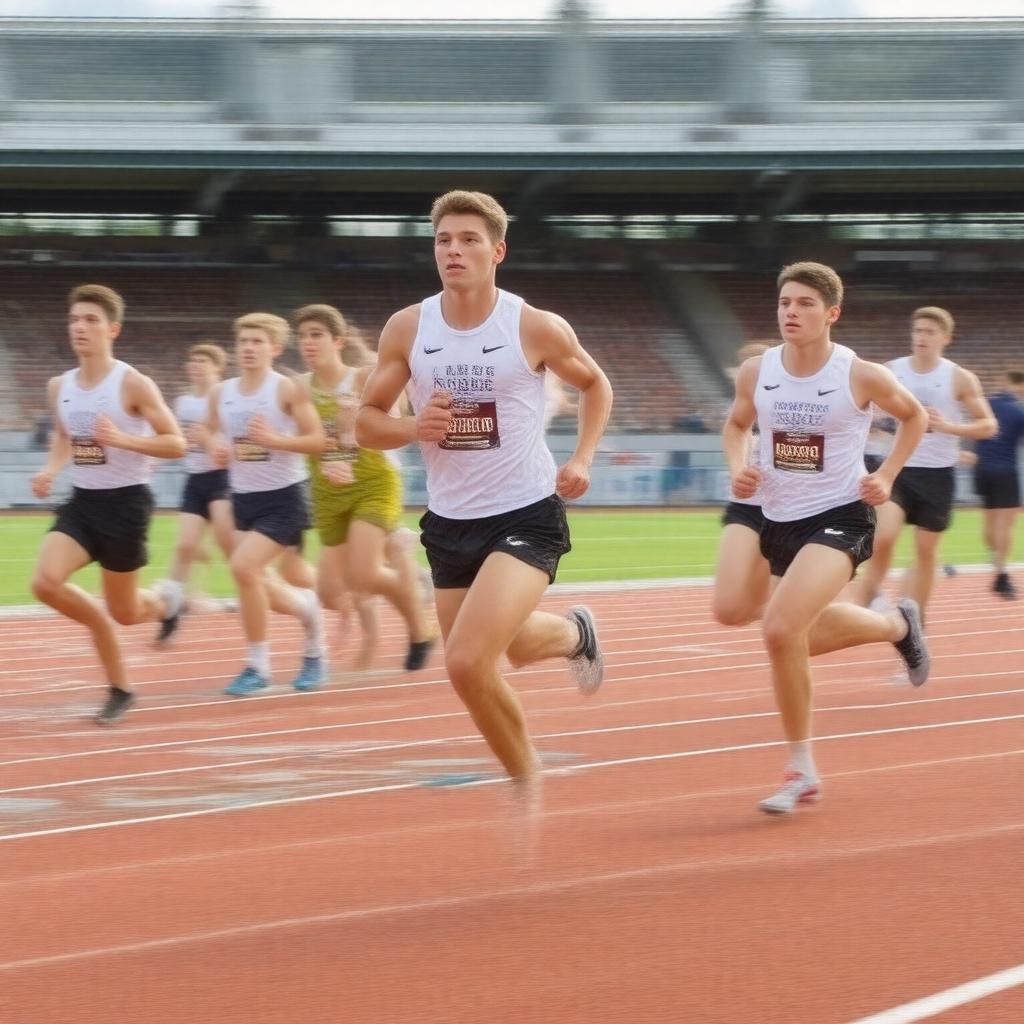 AI-created image of King's College London Athletics Club
