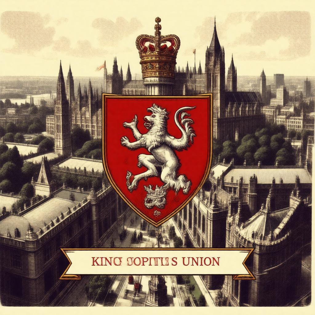 AI-created image of King's College London Athletics Union