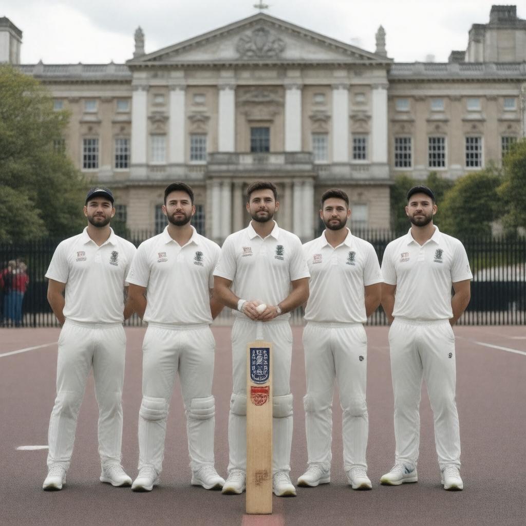 AI-created image of King's College London Cricket Club