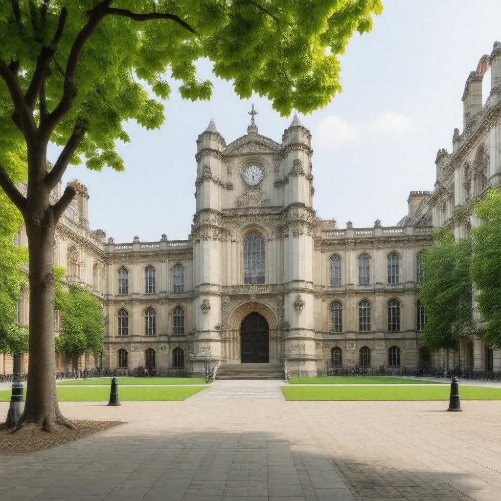 AI-created image of King's College London School of Law