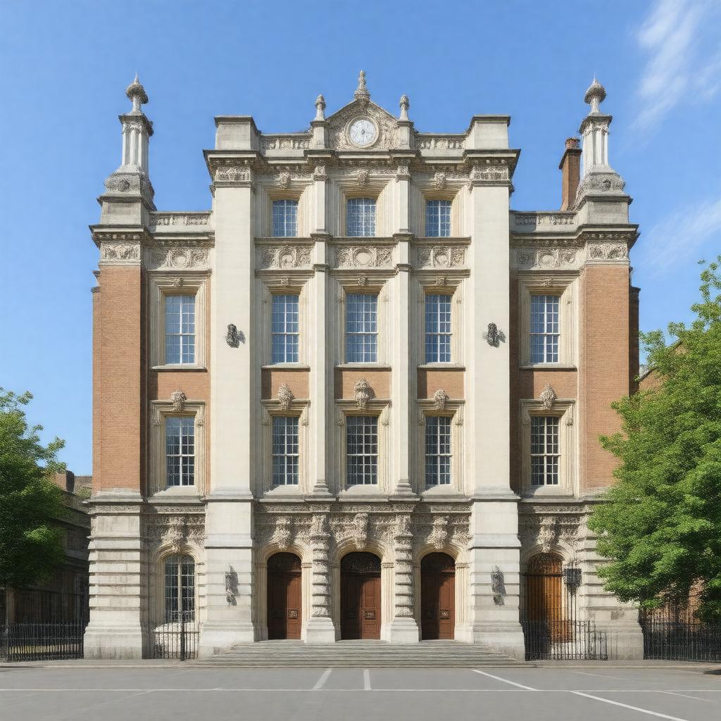 AI-created image of King's College London School of Medicine