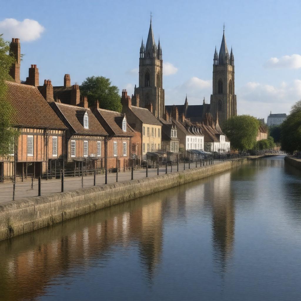 AI-created image of King's Lynn