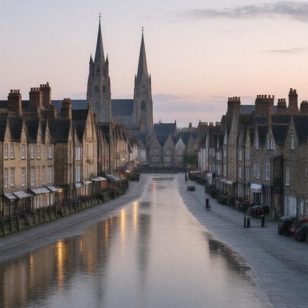 AI-created image of King's Lynn, England