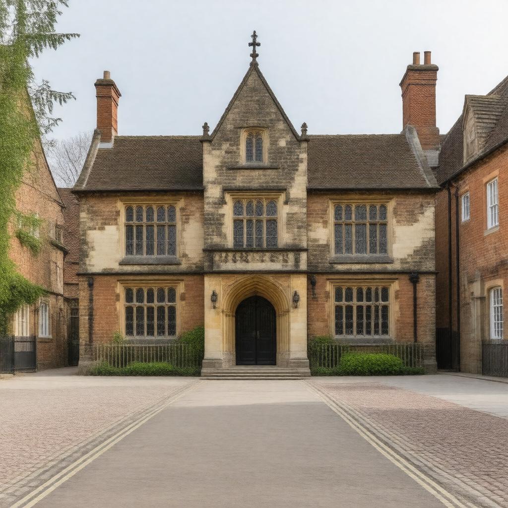 AI-created image of King's New School, Stratford-upon-Avon