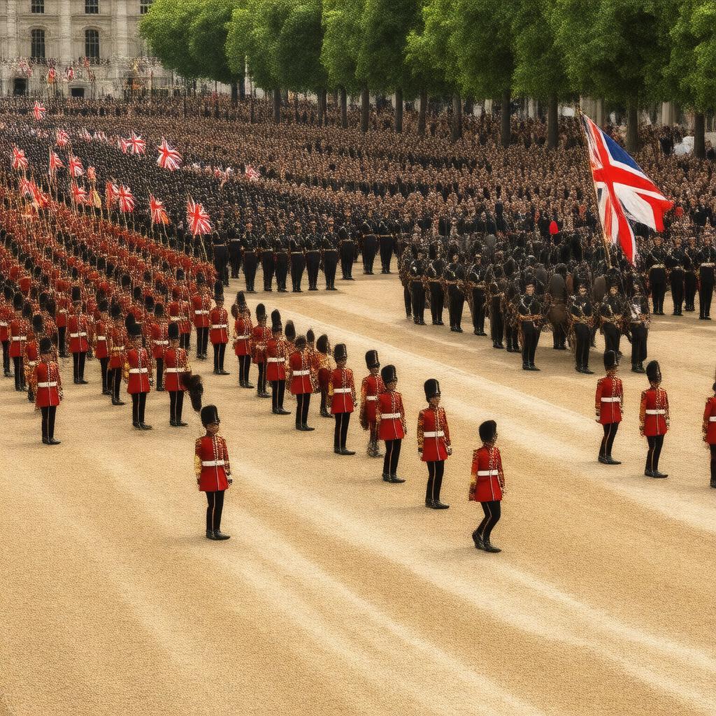 AI-created image of King's Official Birthday