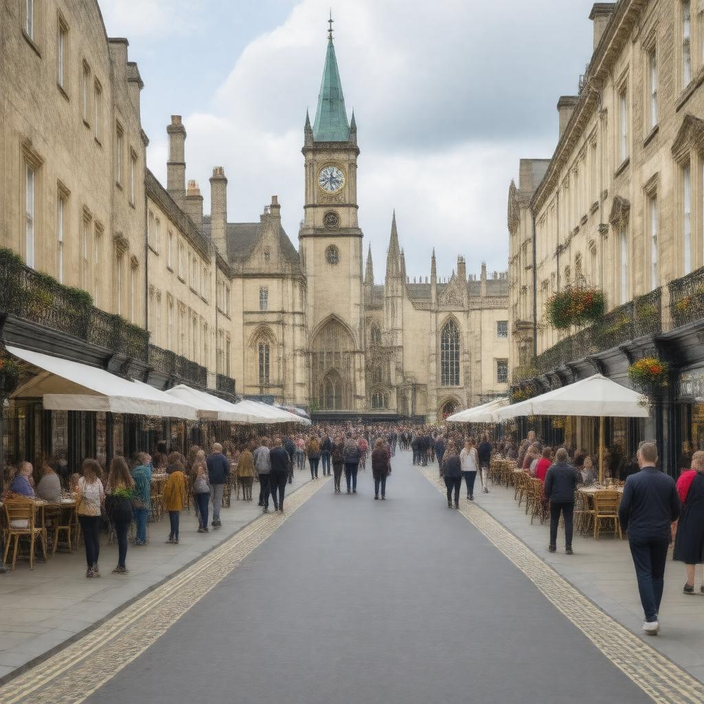 AI-created image of King's Parade