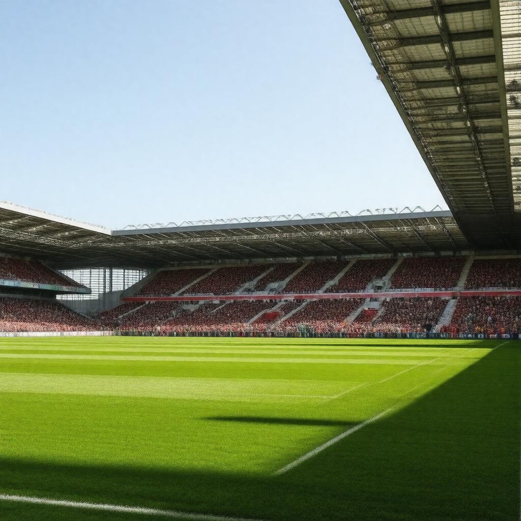 AI-created image of Kingsholm Stadium