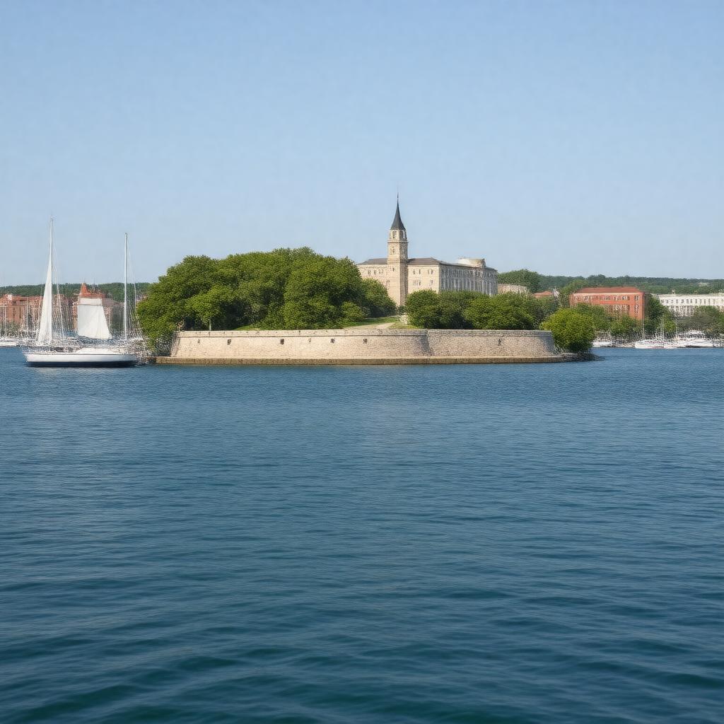 AI-created image of Kingston, Ontario, Canada