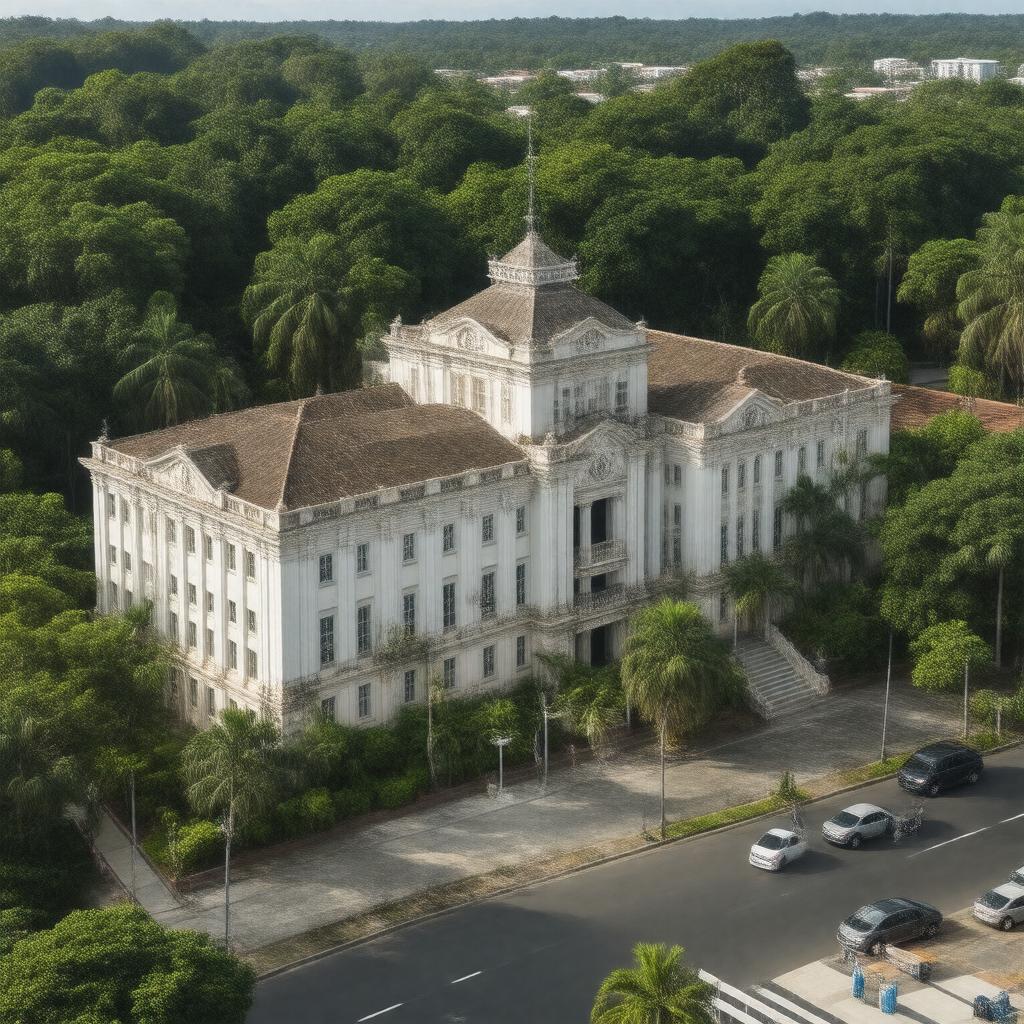 Click to view larger image AI-created image of Kingston Public Hospital