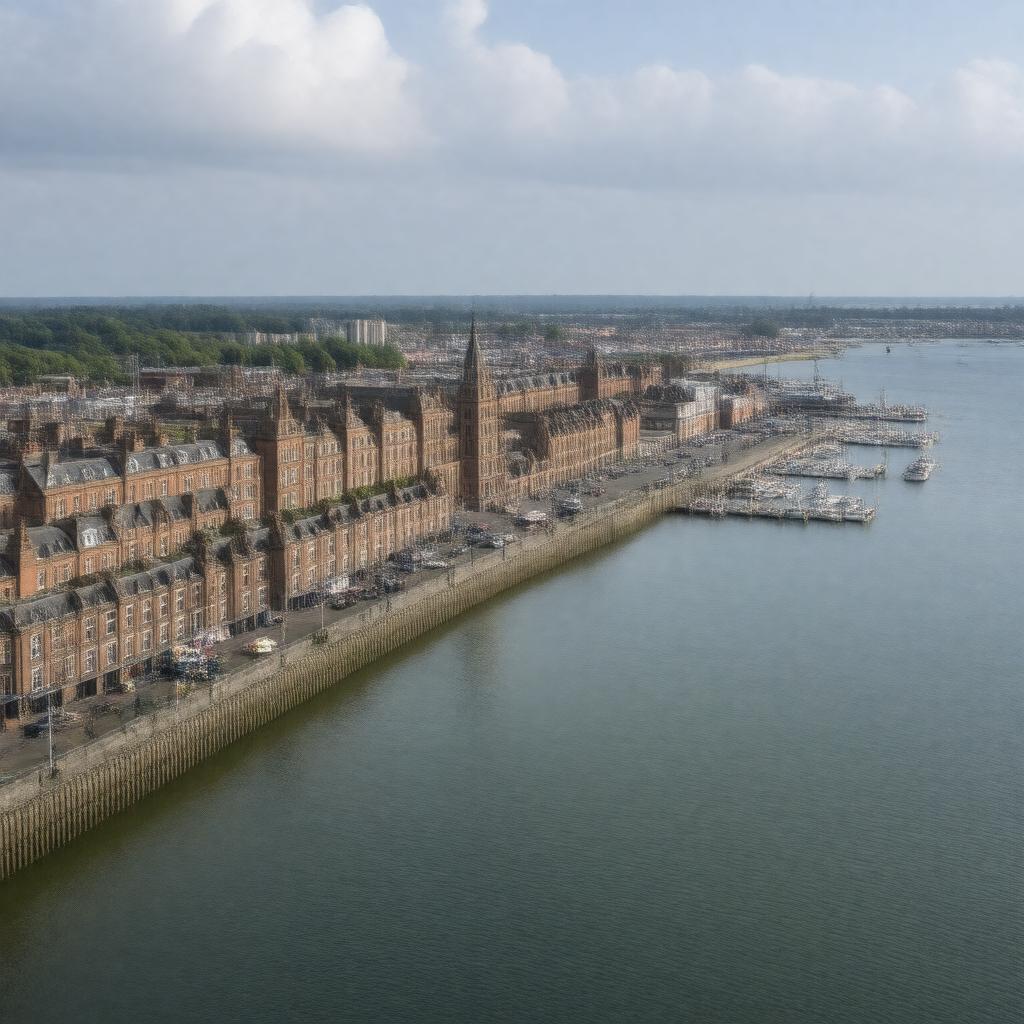 AI-created image of Kingston upon Hull