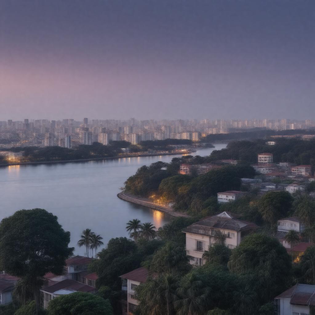 AI-created image of Kinshasa