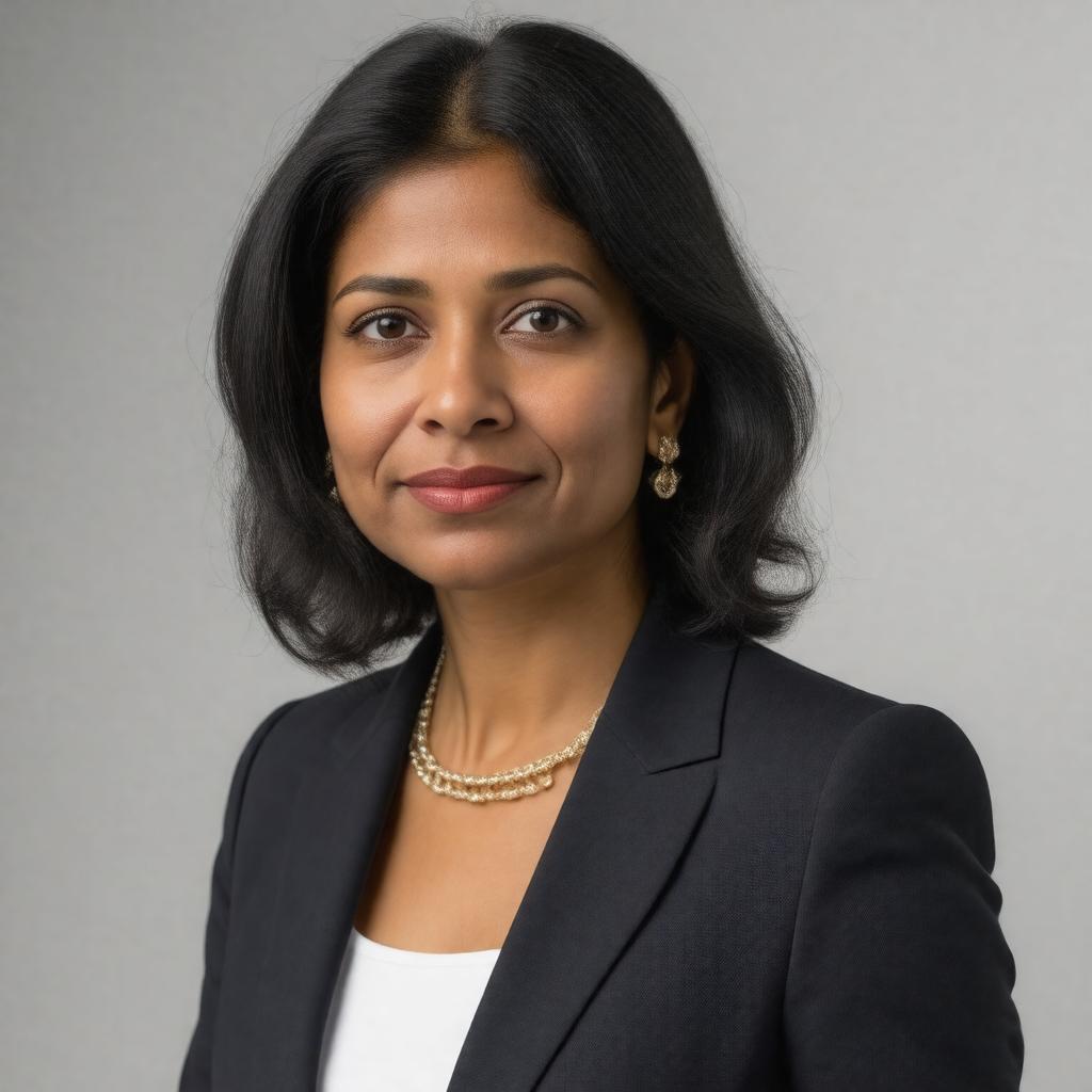 AI-created image of Kiran Ahuja