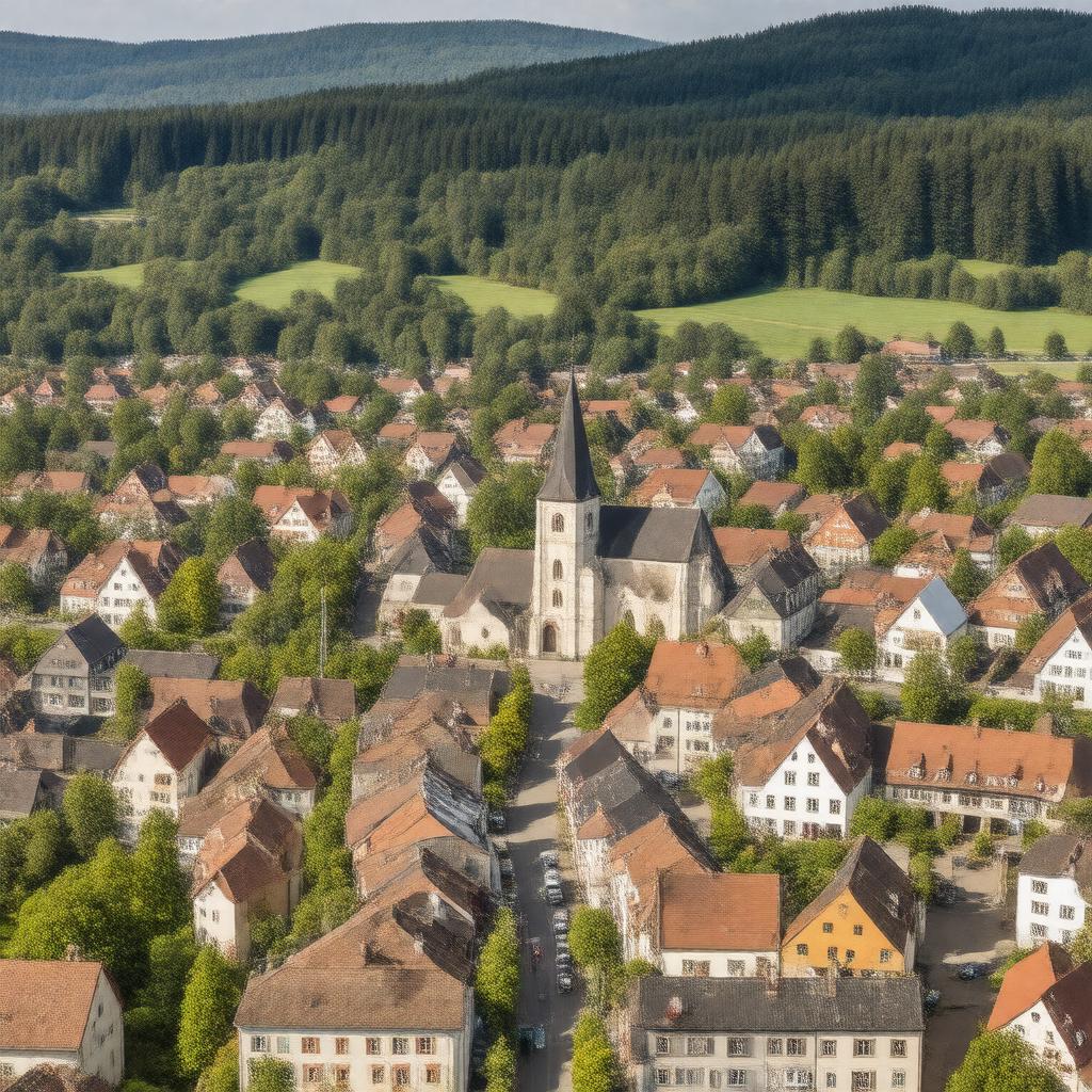 AI-created image of Kirchheim