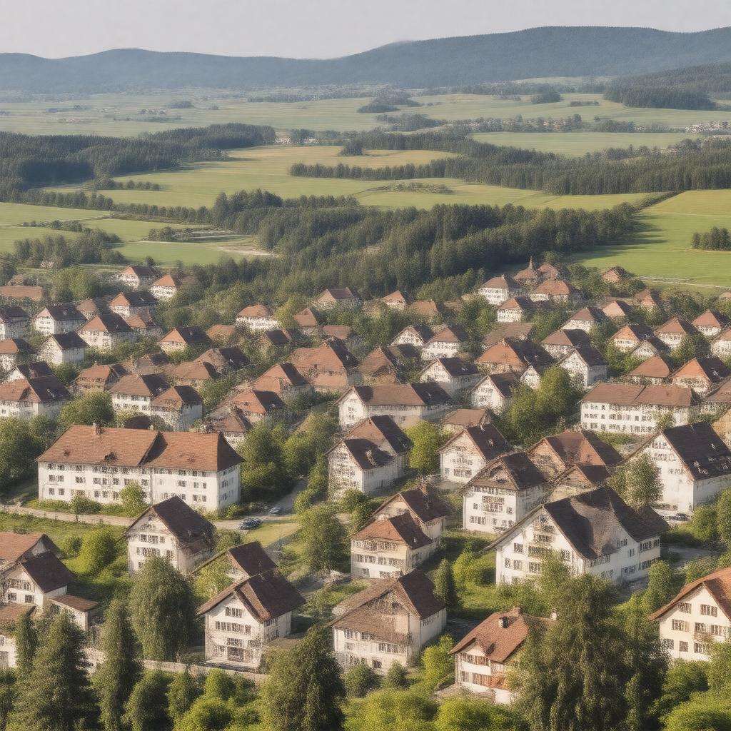 AI-created image of Kirchstetten, Austria