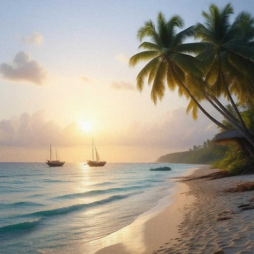 AI-created image of Kiribati