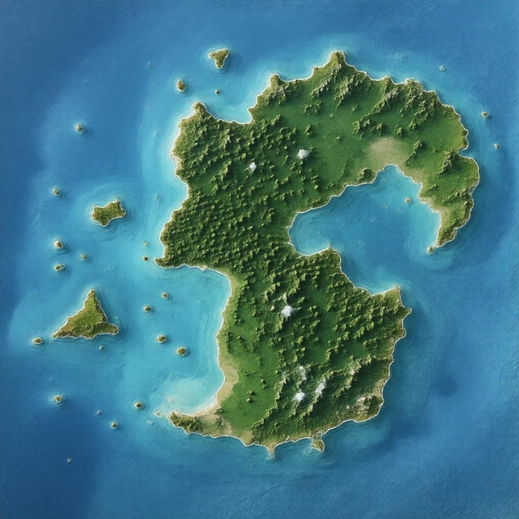 AI-created image of Kiribati