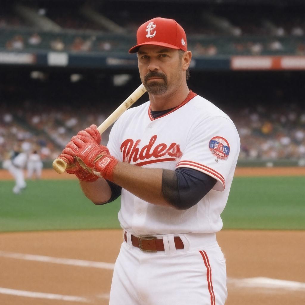 AI-created image of Kirk Gibson