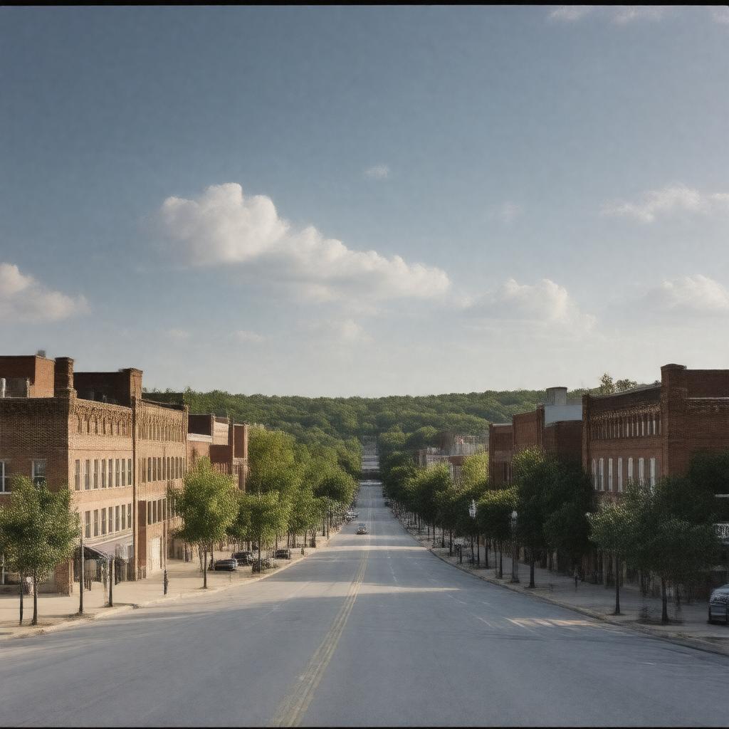 AI-created image of Kirksville, Missouri