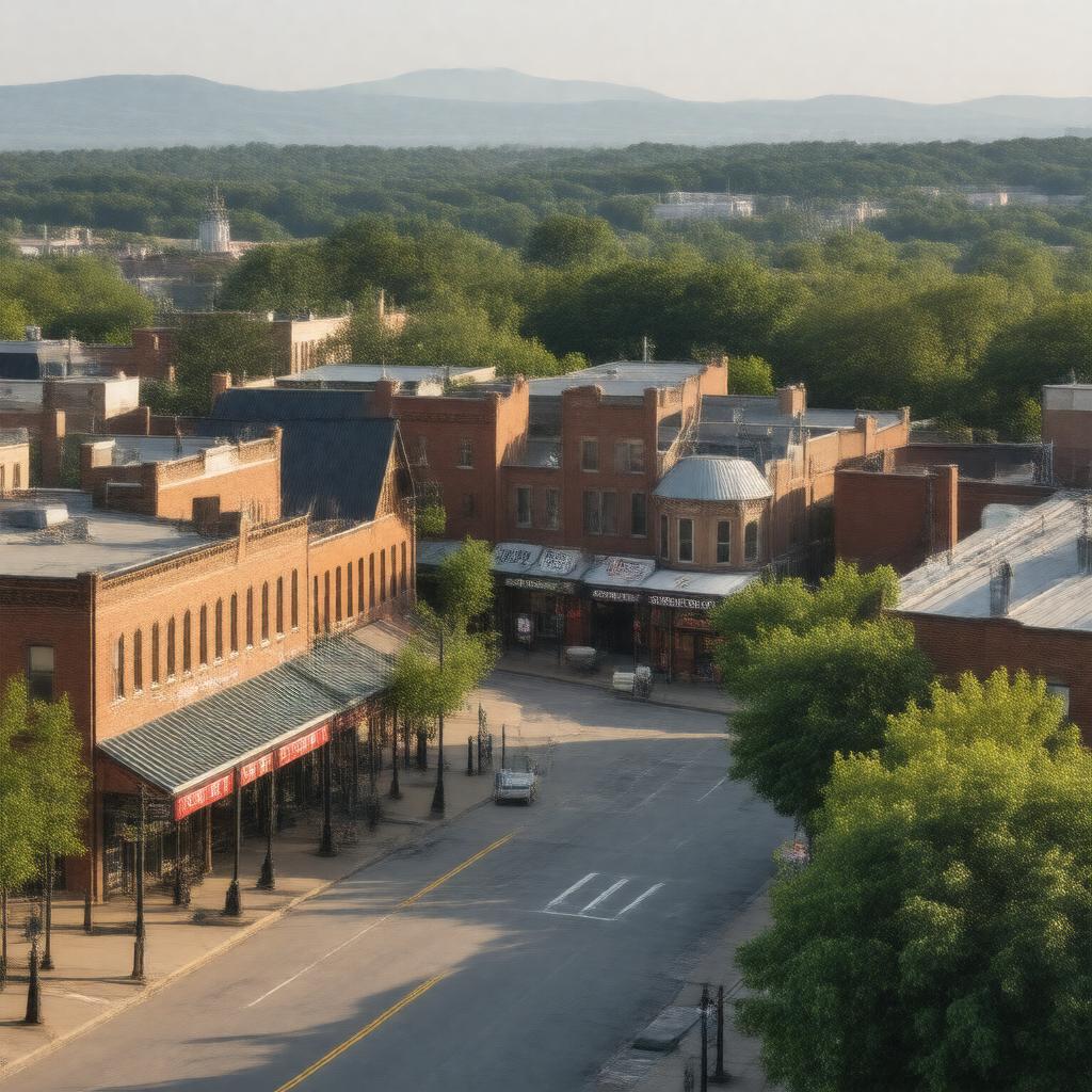 AI-created image of Kirkwood, Missouri