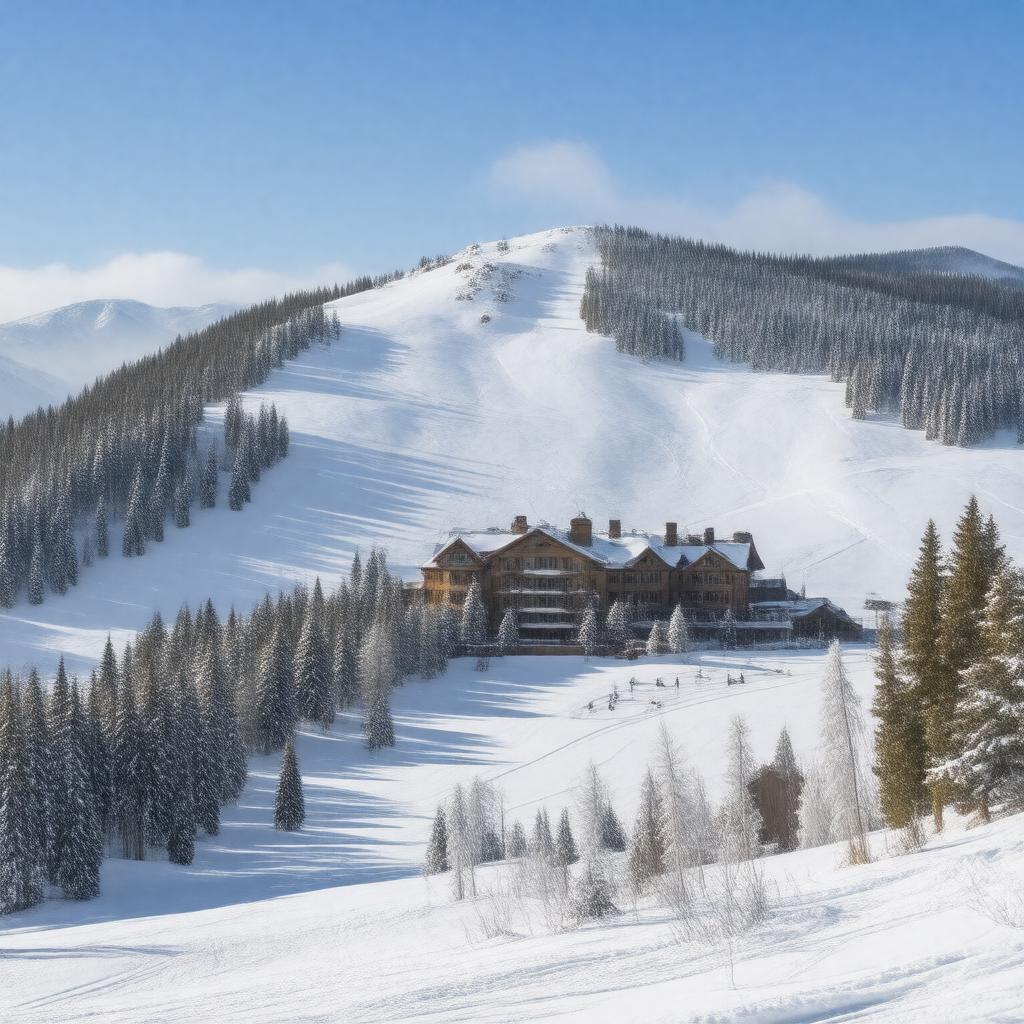 AI-created image of Kirkwood Mountain Resort