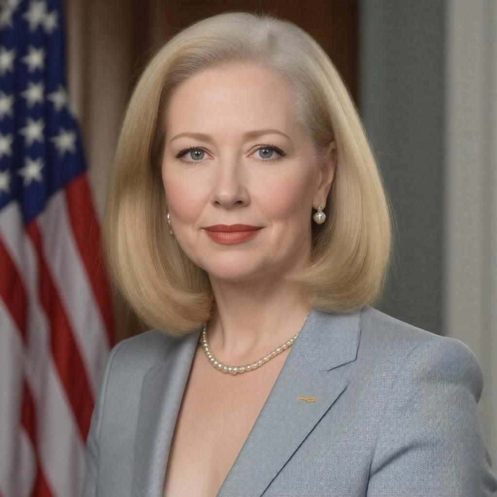 AI-created image of Kirsten Gillibrand