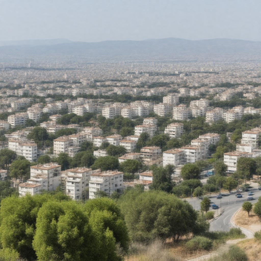 AI-created image of Kiryat Bialik