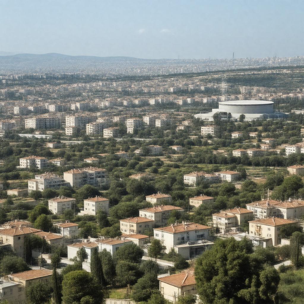 AI-created image of Kiryat Eliezer