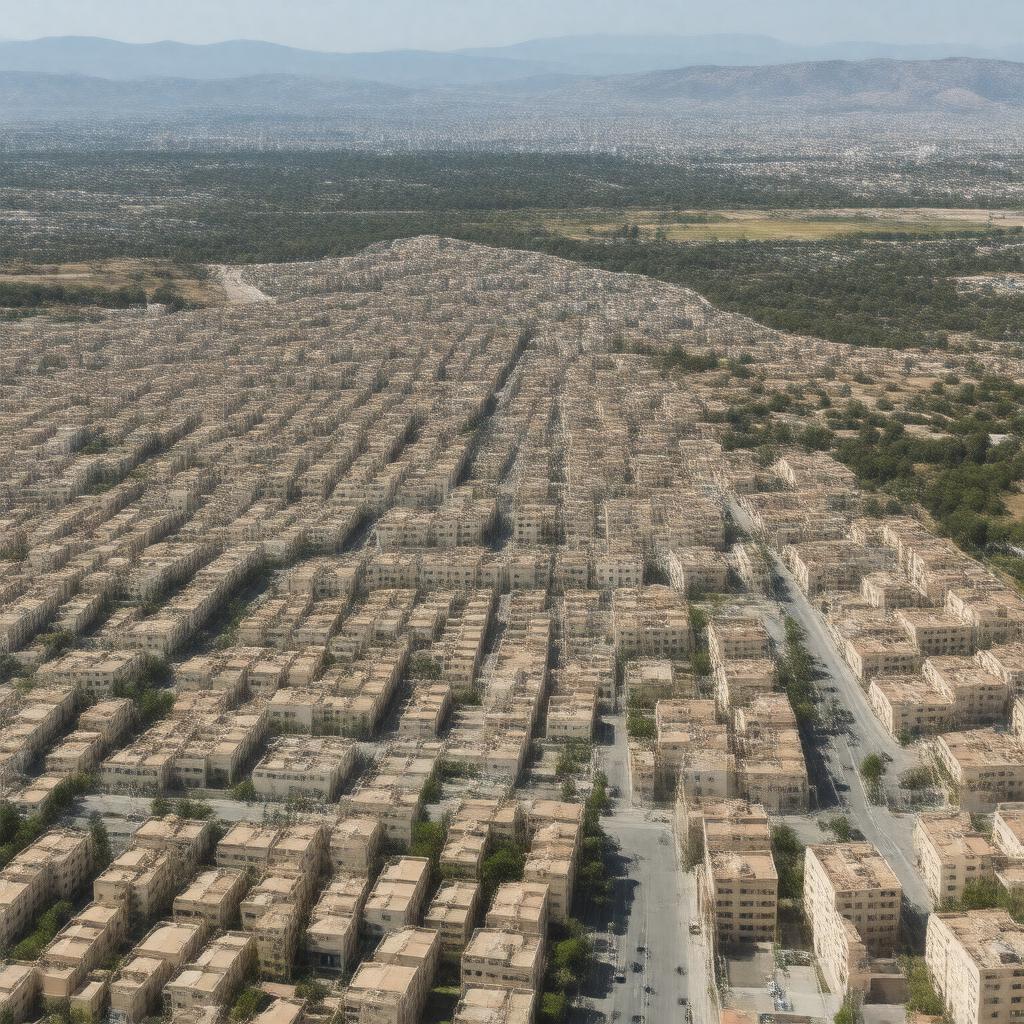 AI-created image of Kiryat Malakhi