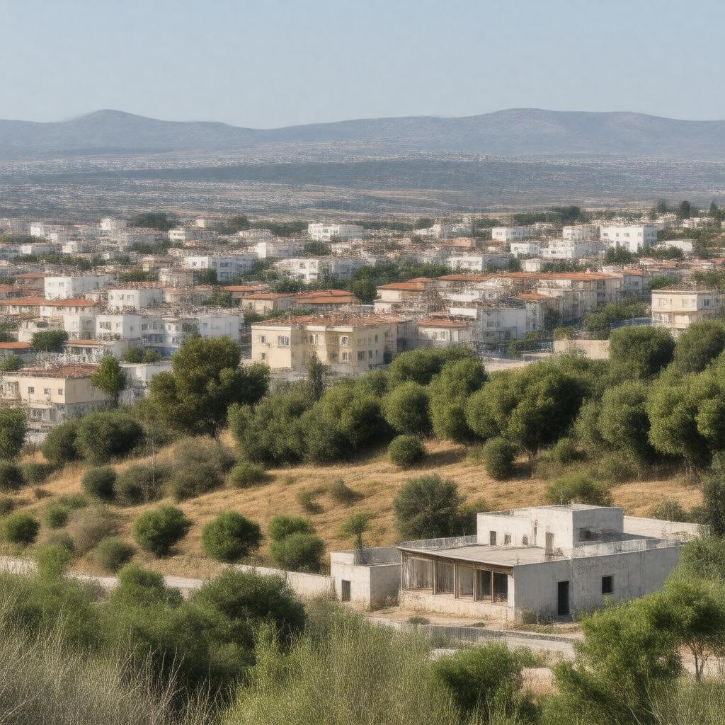 Click to view larger image AI-created image of Kiryat Shmona