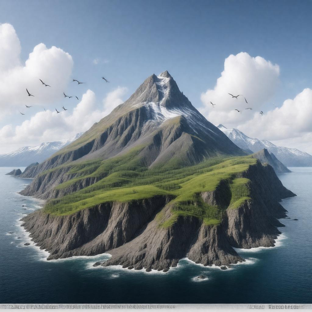 AI-created image of Kiska Island
