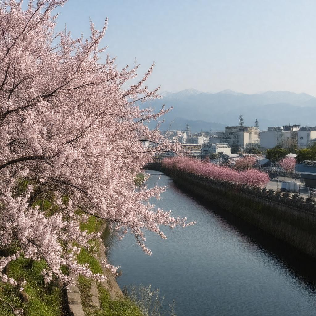 AI-created image of Kitakami, Japan