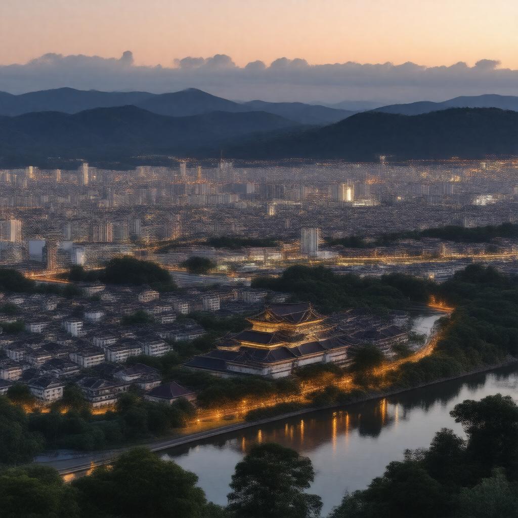 AI-created image of Kitakyushu