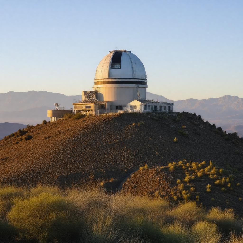 Click to view larger image AI-created image of Kitt Peak National Observatory