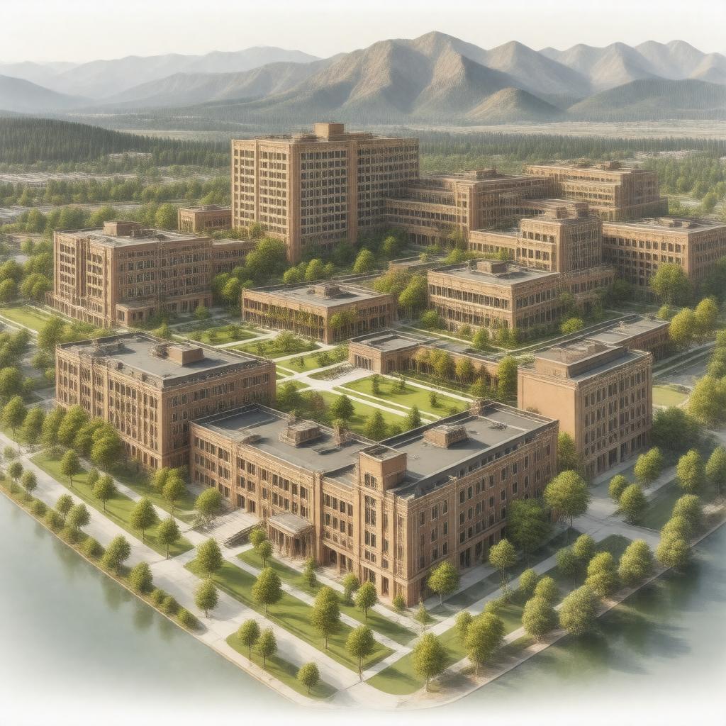 AI-created image of Kittredge Complex
