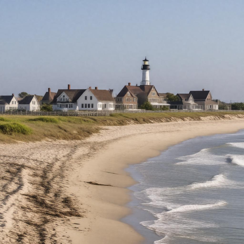 AI-created image of Kitty Hawk, North Carolina, United States